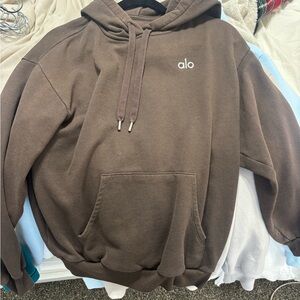 ALO Yoga Women’s Brown Hoodie